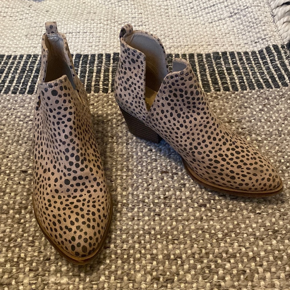 leopard booties